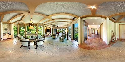 Cliff Villa with Private Pool (one bedroom) - Living Room