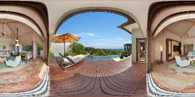 Sky Villa With Private Pool (one bedroom) - Living Room